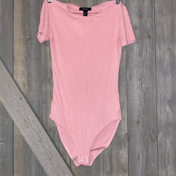 Forever 21 Tops - 💥3/$10💥 Forever 21 pink one piece